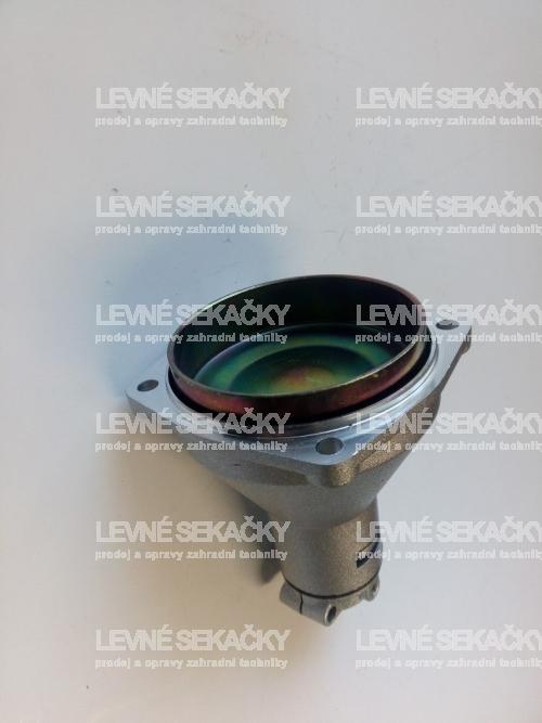 Príruba spojky kompletné pre krovinorezy HECHT 133, 135 BTS a mnoho iných, trúbka Ø26mm, hriadeľ 8mm-9hran (neoriginálne náhradný diel)