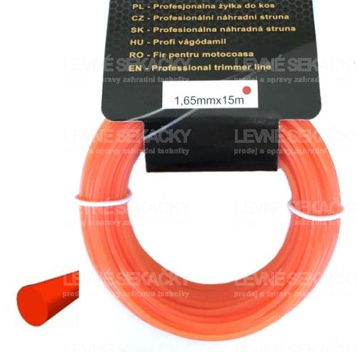 Náhradná struna - guľatá 1,65mm 15M