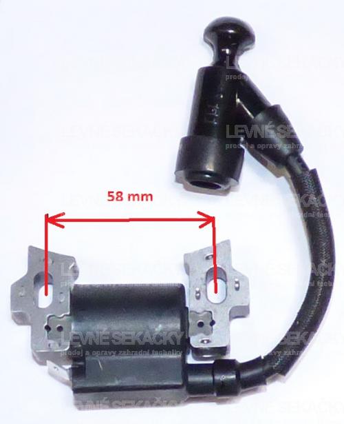 Zapaľovanie pre Riwall RPM 5135, 5140, 5153, 5155 a iné pokiaľ sa schodom rozteč z opisu nižšie 